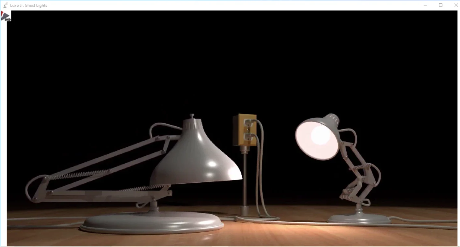 Luxo Jr. Ghost Lights for Windows - Interactive Entertainment