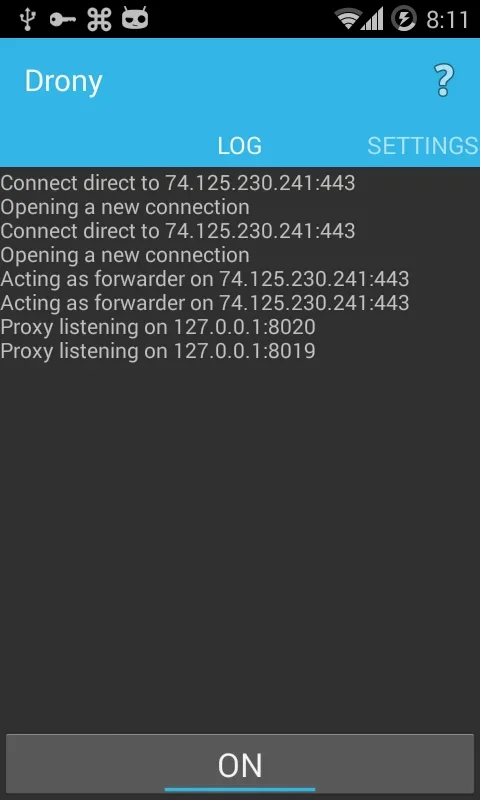 Drony for Android - Proxy Manager for Seamless Connectivity