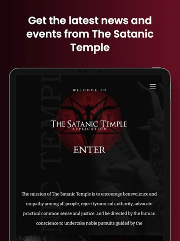 The Satanic Temple for Android: Explore Its Philosophy