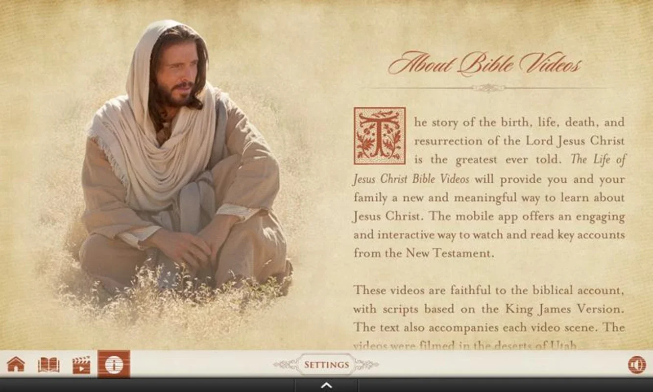 Bible Videos for Android - Immerse in Jesus' Teachings