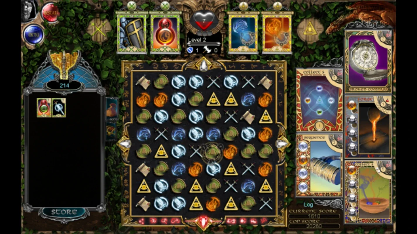 Match and Magic for Windows - A Blend of Role - Playing and Puzzles