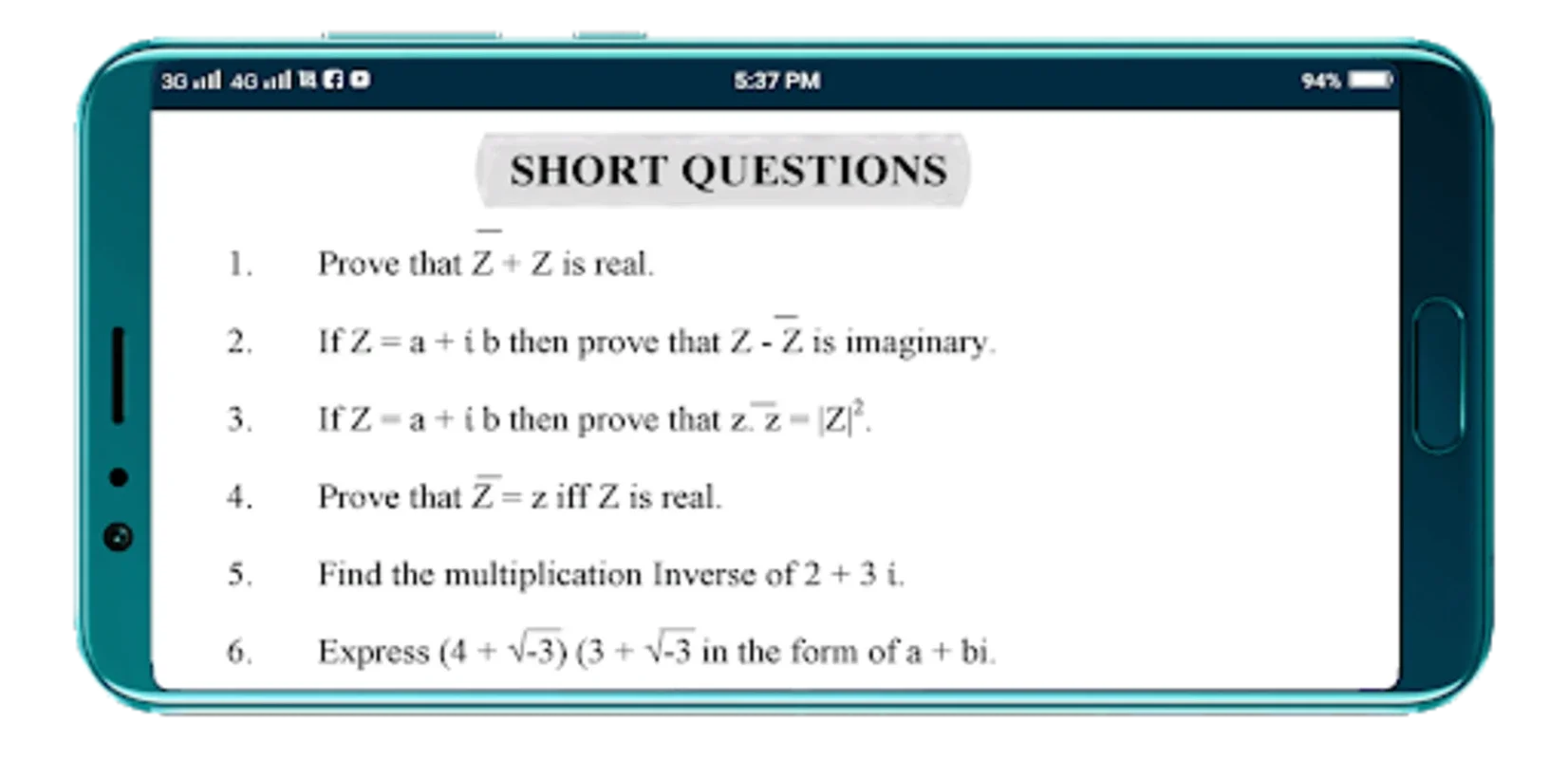 Math Notes (FSC, ICS) Offline for Android - Comprehensive Math Aid