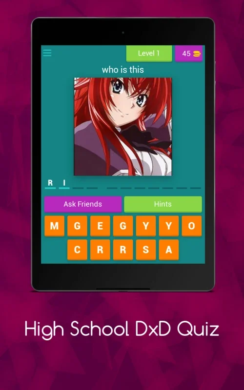 High School DxD Quiz for Android - Engaging Fan Experience