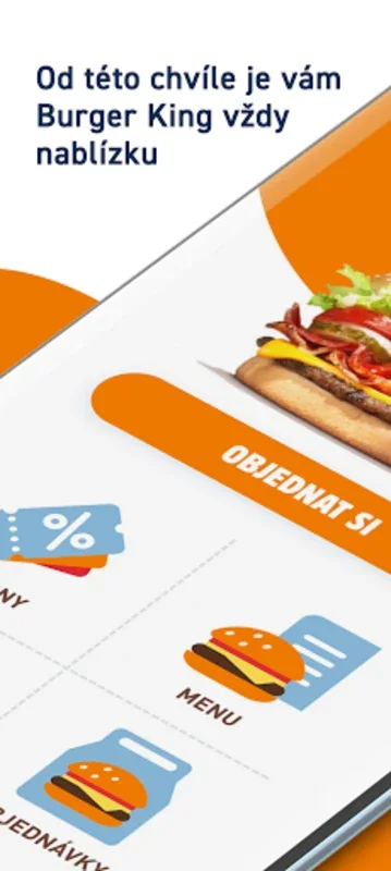 Burger King Czech Republic for Android - Great Deals and Easy Location