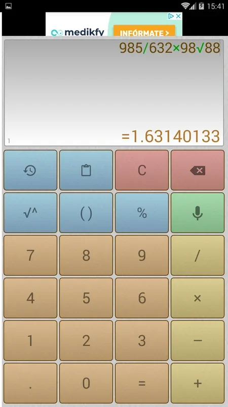 Multi - Screen Voice Calculator for Android: Voice - Enabled Calculations