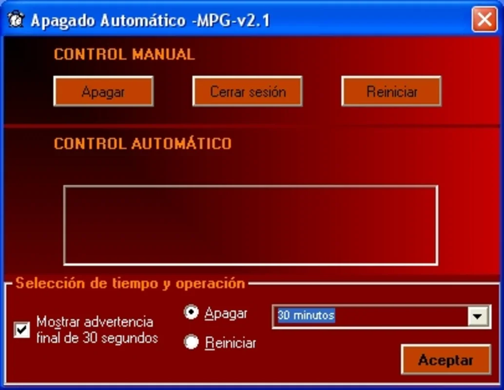 ApgAuto MPG for Windows - Automatic PC Shutdown Solution