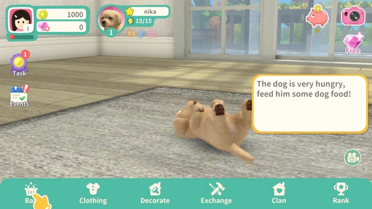 My Dog for Android - Care for Virtual Puppies