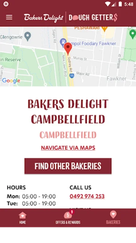 Bakers Delight Dough Getters for Android: Earn Rewards