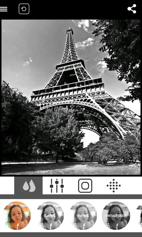 BlackCam for Android - Professional Black and White Photos