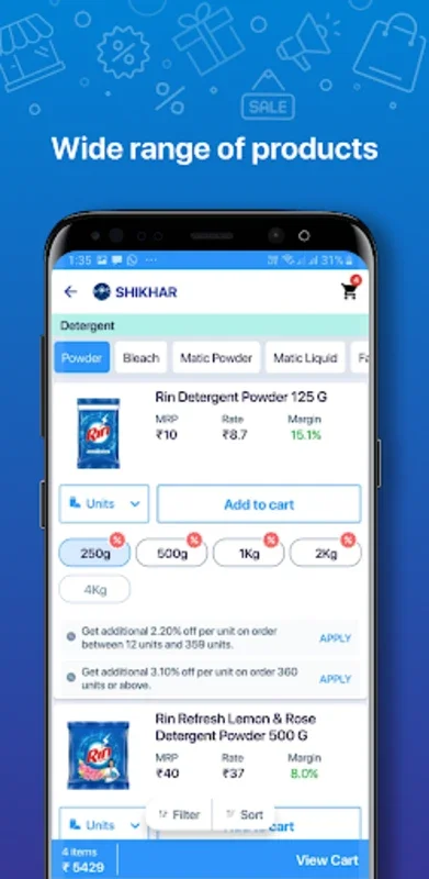 Shikhar for Android: Streamlined Retail Ordering