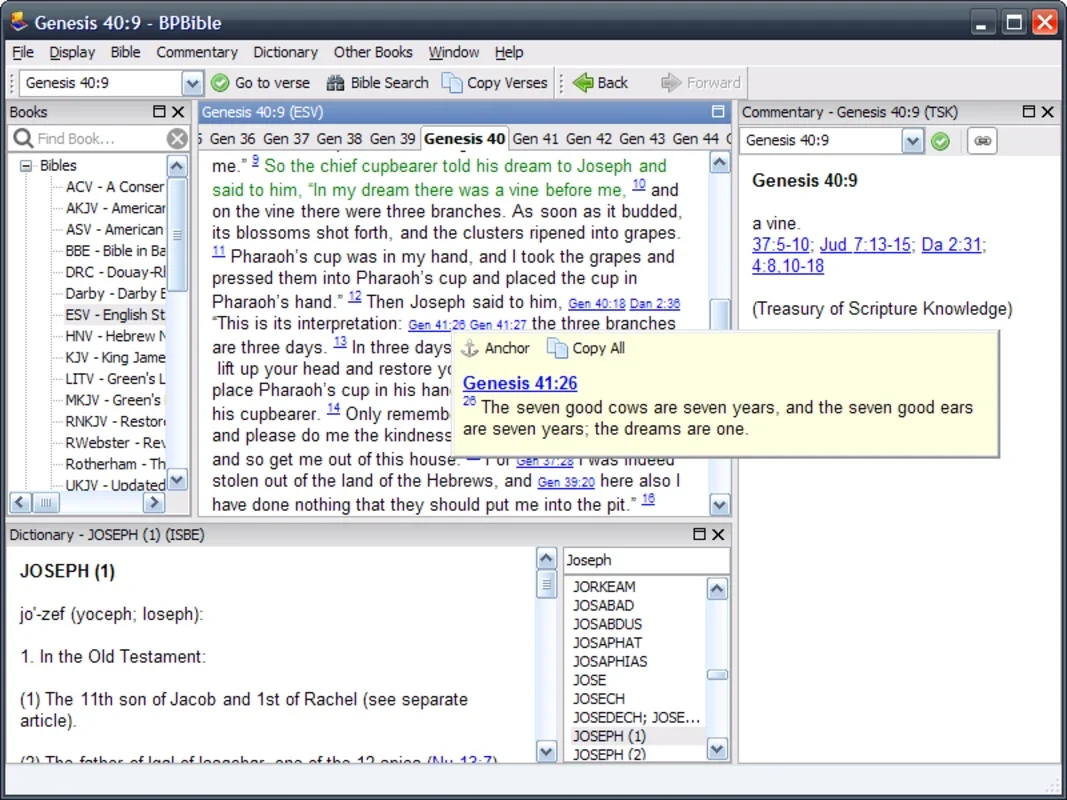 BPBible Portable for Windows - Download and Study the Bible