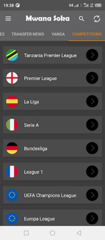 Mwana Soka for Android - Comprehensive Football App