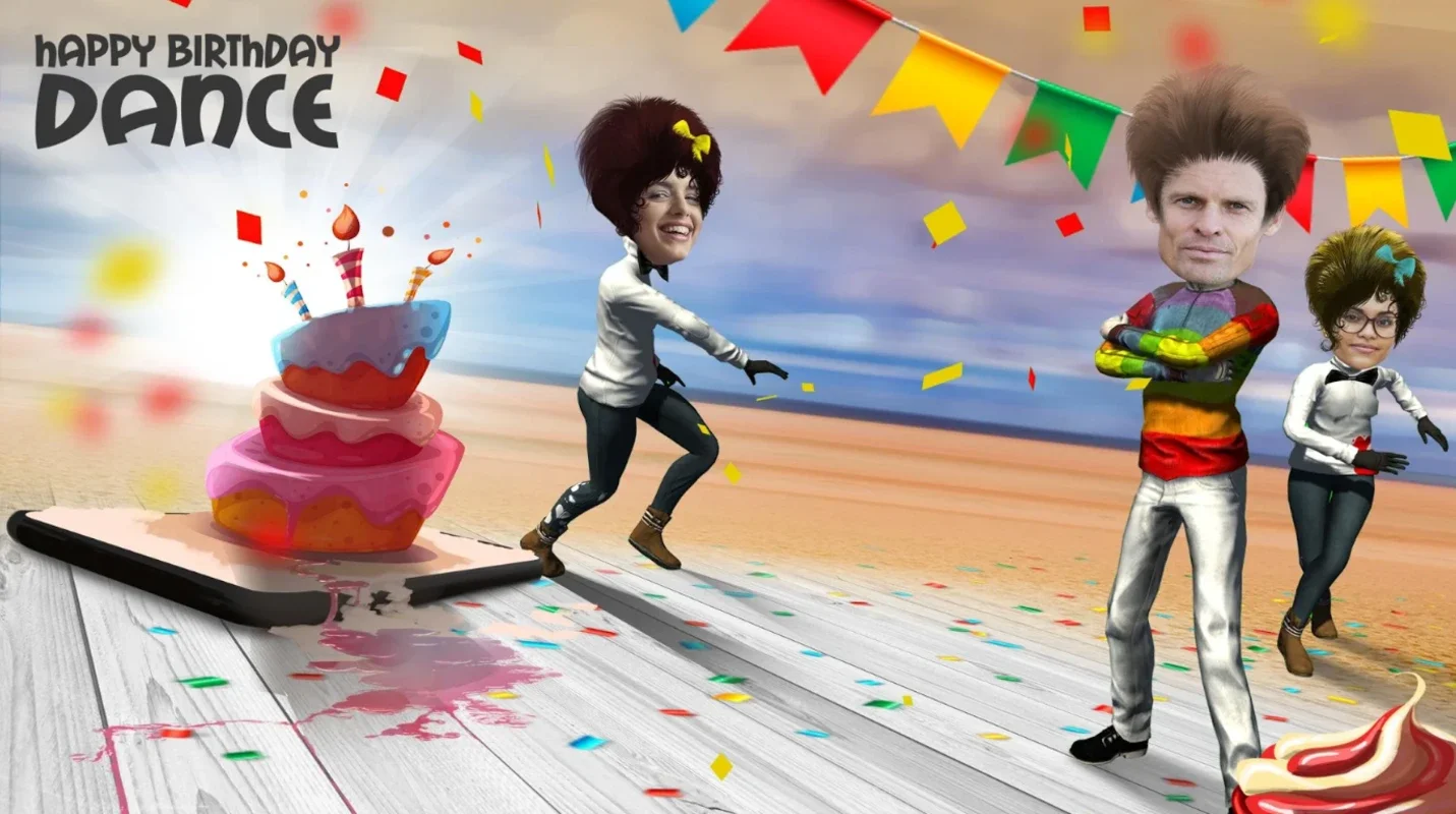 Happy Birthday Dance for Android - Create Custom Videos