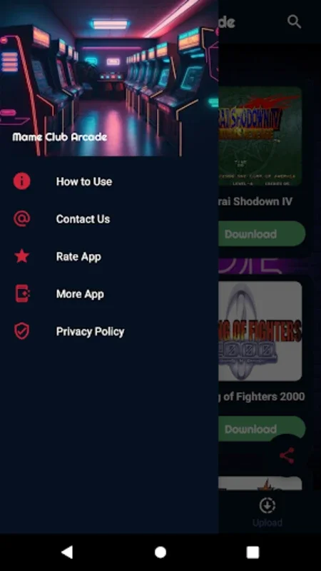 Mame Club Arcade for Android - Enjoy Classic Games