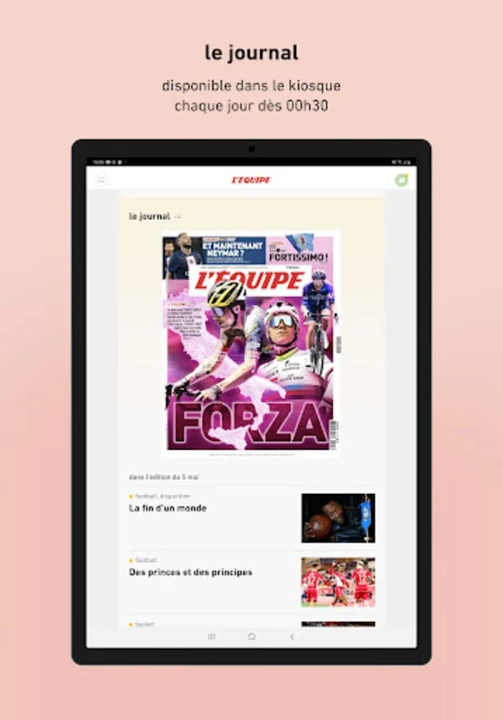 L'Équipe for Android - Stay Updated with Sports News