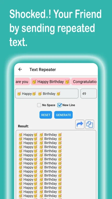 Text Repeater - Love 3K for Android: Make Messages Stand Out