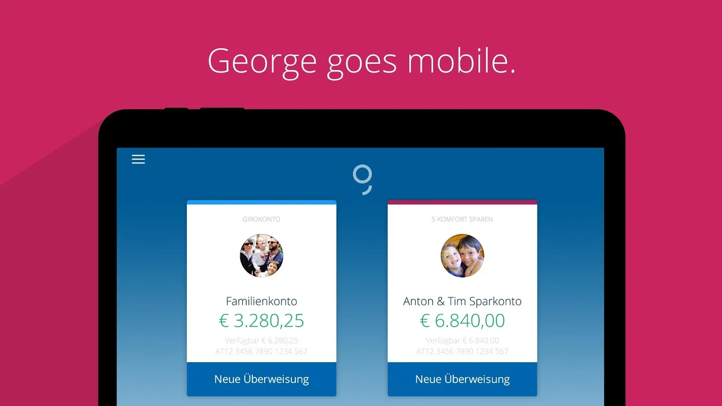 George Go for Android - Manage Finances on the Go