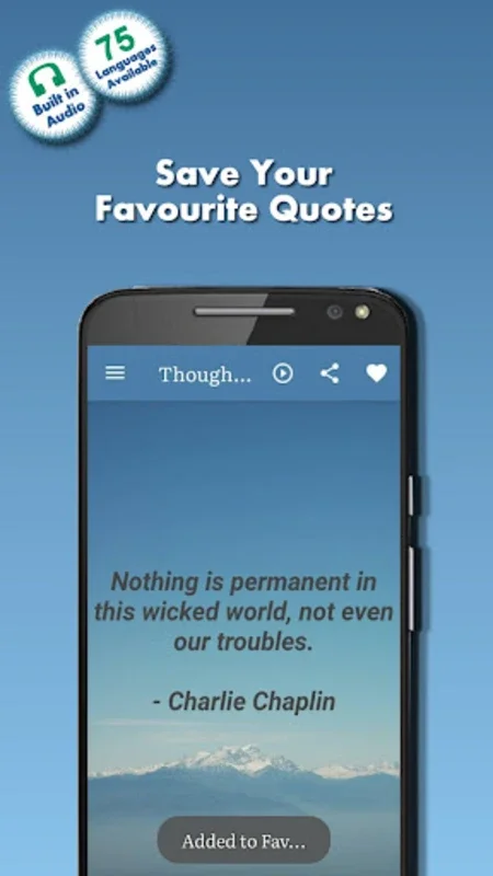 Thought Of The Day: Fab Quotes for Android - No Download Needed