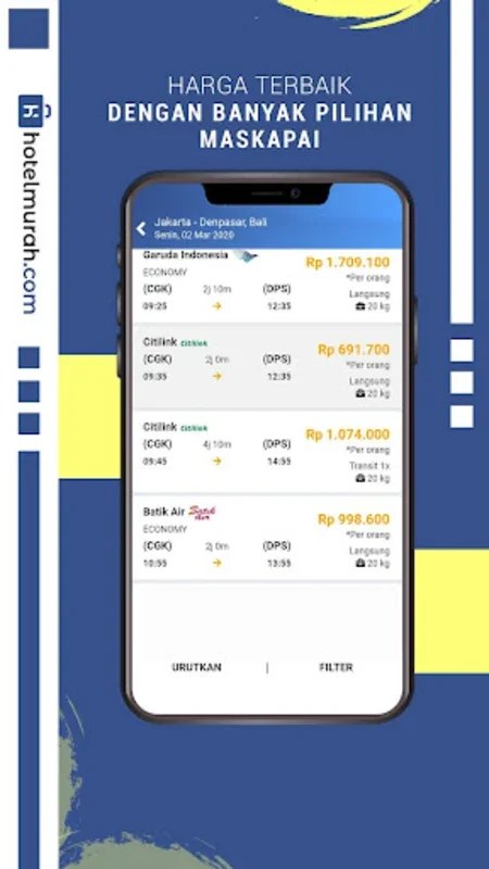 Hotelmurah.com :booking hotel for Android - Find Affordable Stays