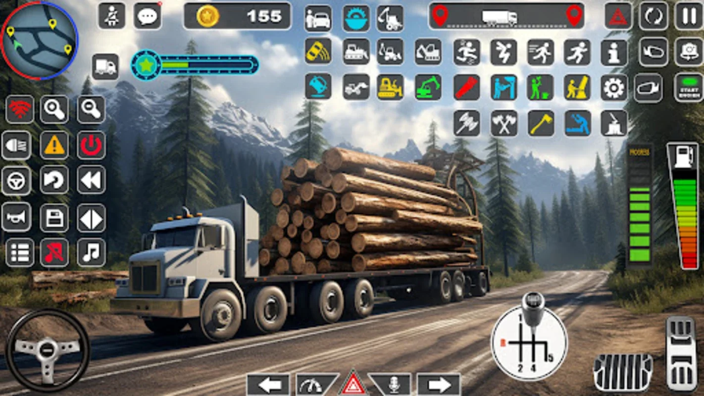 Heavy Transport Truck Games 3D for Android - Realistic Simulation