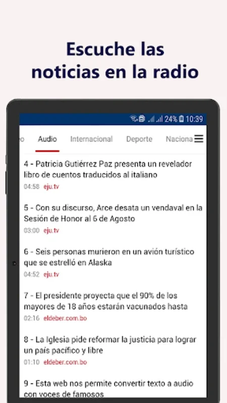 Bolivia Noticias for Android - Comprehensive News Source