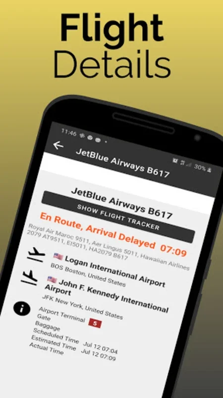 Madrid-Barajas Flight Information for Android - Real-Time Updates