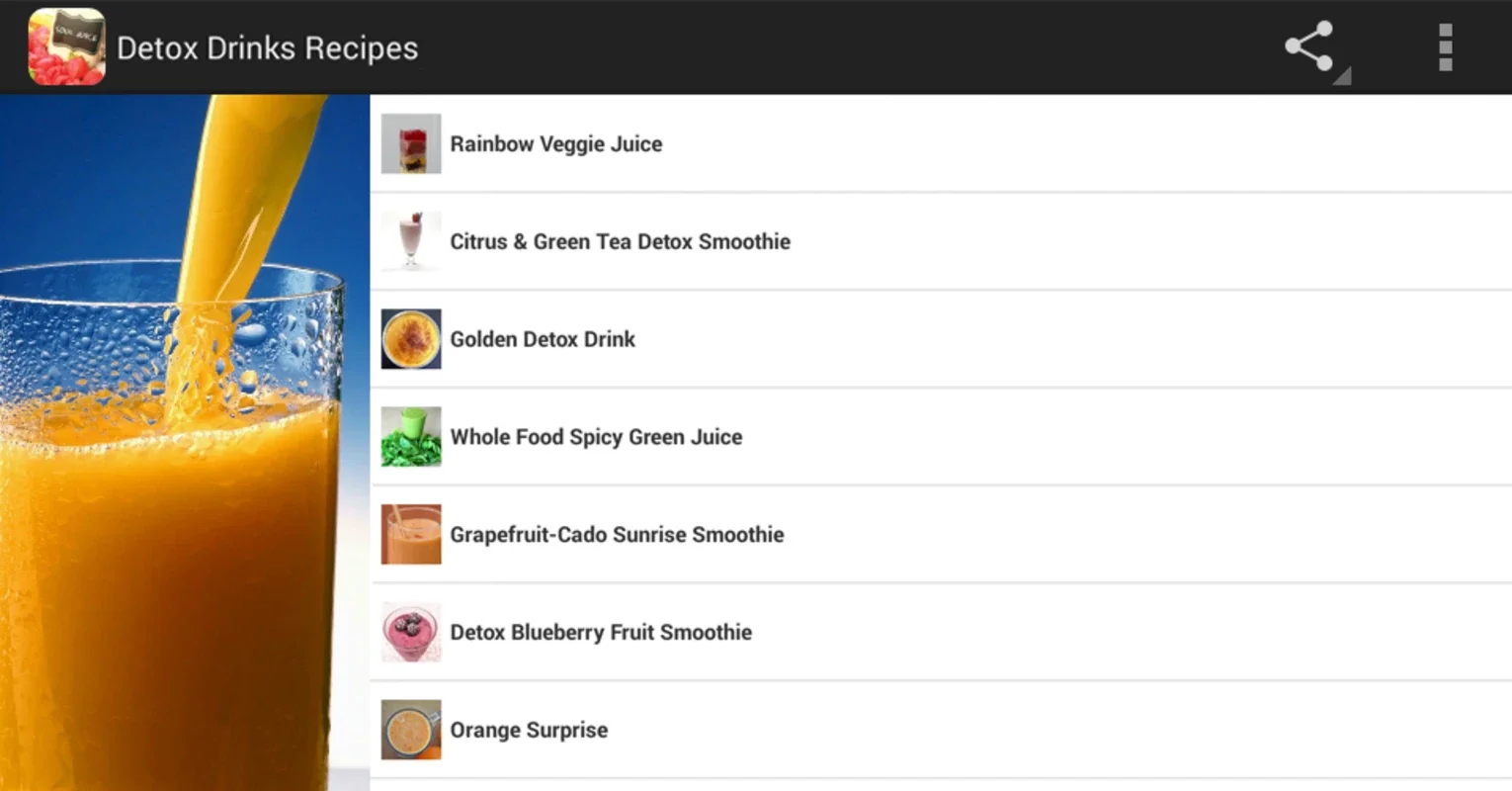 Detox Drinks Recipes for Android: Boost Your Health