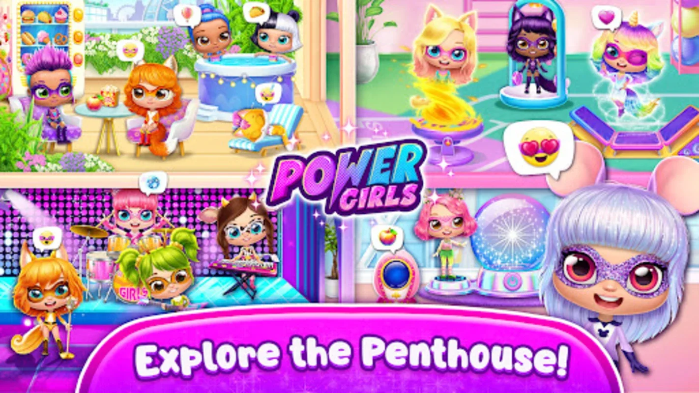 Power Girls - Fantastic Heroes for Android: Dynamic Gaming