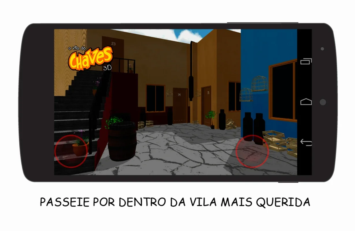 Vila do Chaves 3D for Android - Immersive Gaming