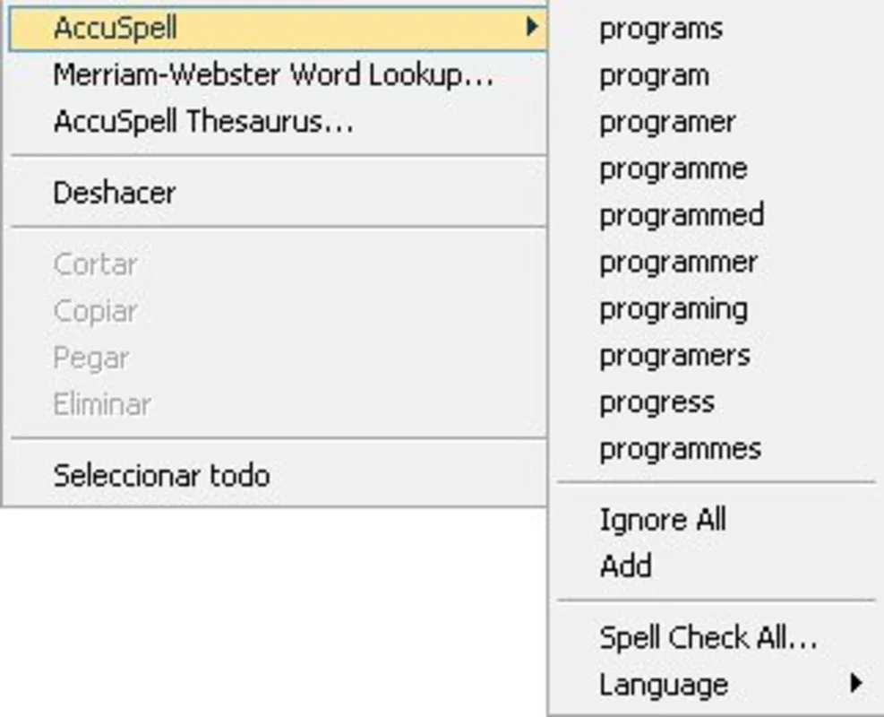 AccuSpell: Real-time Spell Checker for Windows