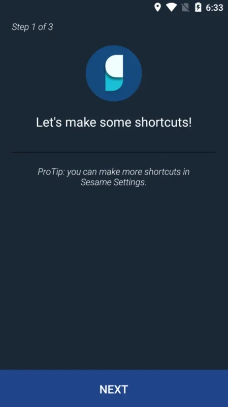 Sesame for Android - Customize Shortcuts Easily