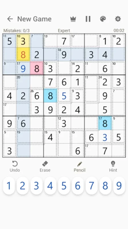 Killer Sudoku for Android - No Downloading Required