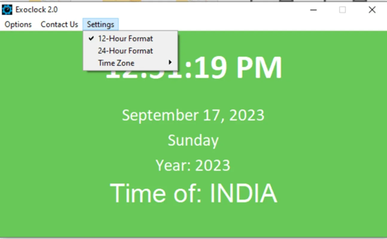 Exoclock 2.0 for Windows - Customizable Timekeeping