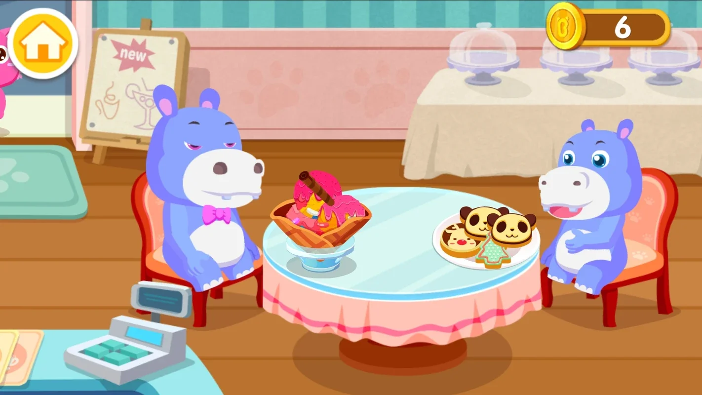 Baby Panda's Café for Android - Fun Dessert Preparation