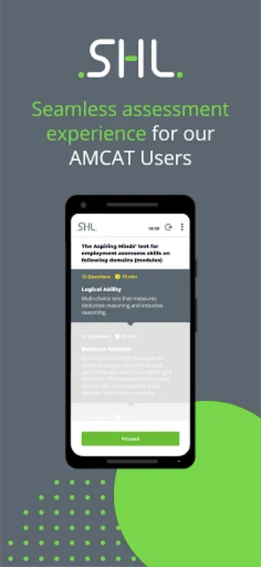 SHL for Android - Advanced Mobile Assessment App