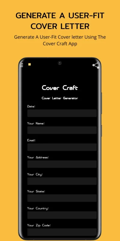 Cover Craft for Android - Create Professional Communications Easily