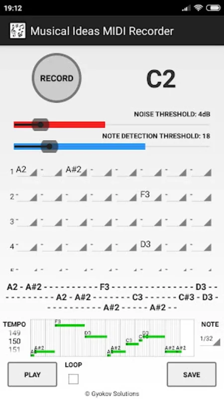 Musical Ideas MIDI Recorder for Android: Record Your Creativity