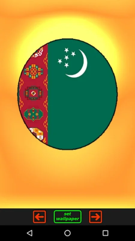 Flag of Turkmenistan for Android - Free Wallpapers at Your Fingertips