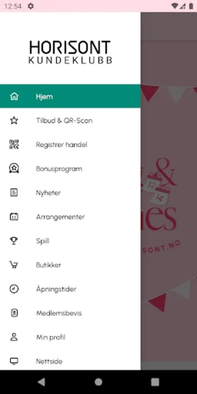 Horisont Kundeklubb for Android - Exclusive Benefits at Your Fingertips