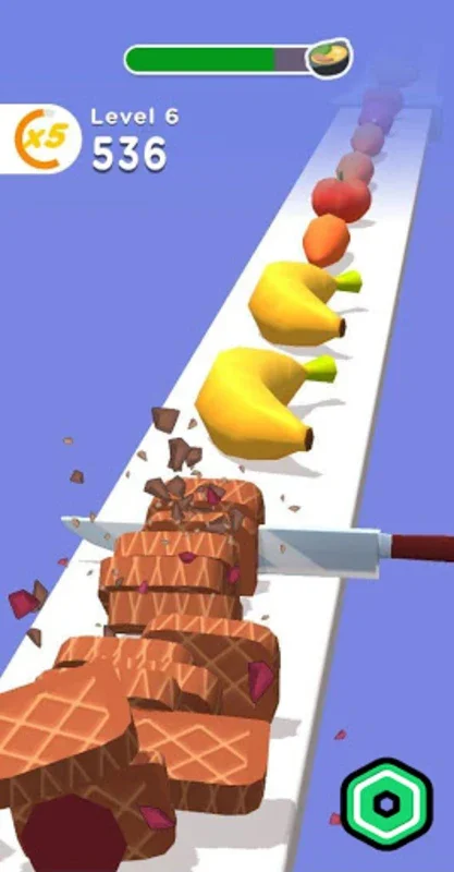 Super Slices Robux Roblominer for Android: Engaging Slicing Experience