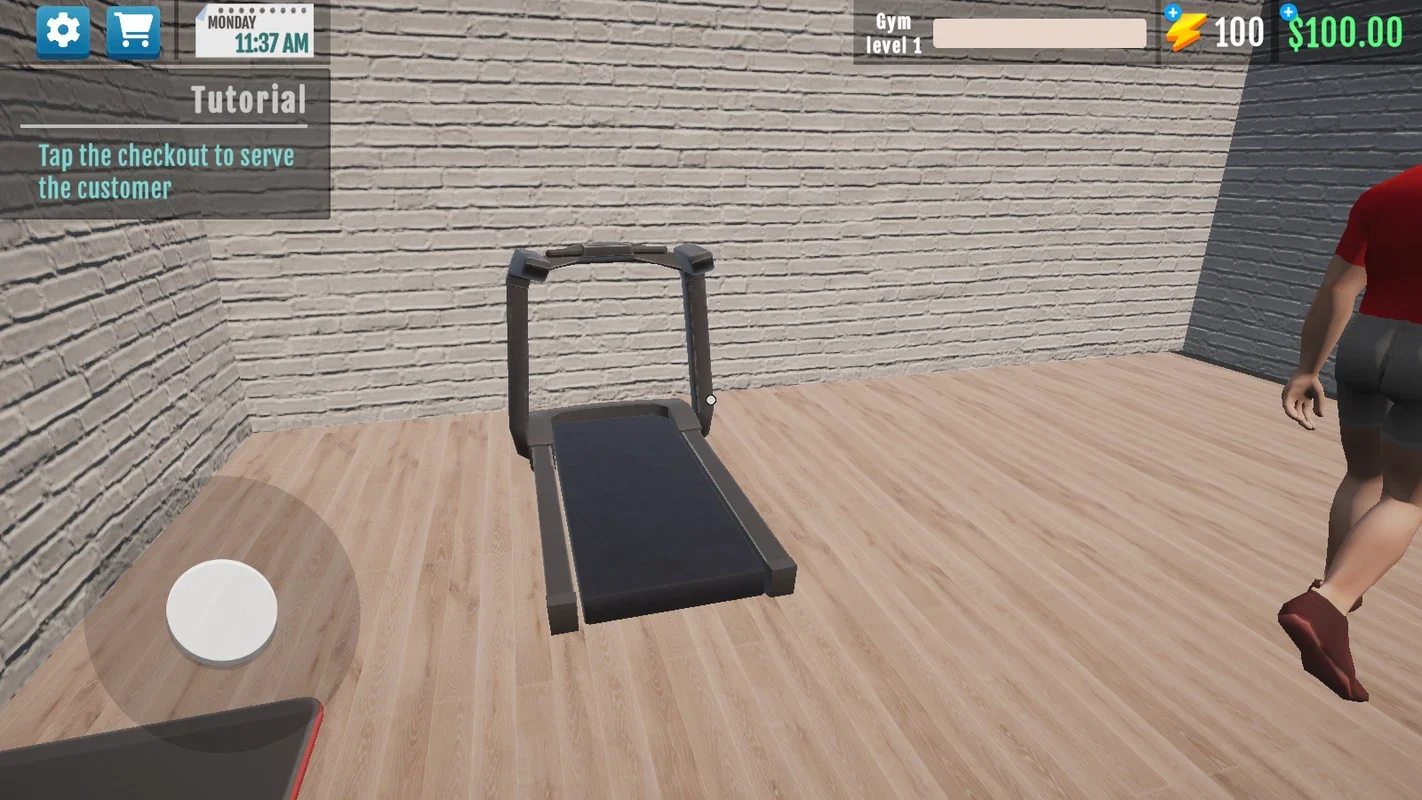 Fitness Gym Simulator Fit 3D for Android: Build and Manage Your Gym