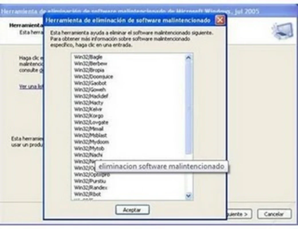 Eliminacion de software malintencionado for Windows - Protect Your System