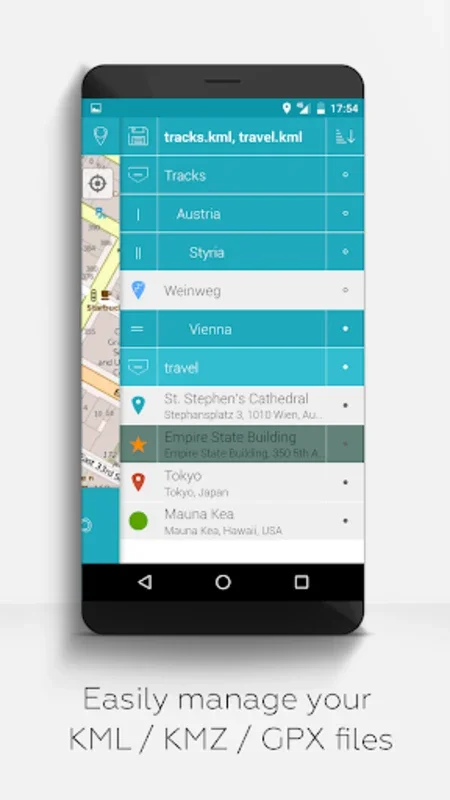 MAPinr - KML/KMZ/OFFLINE for Android: Offline Mapping at Your Fingertips