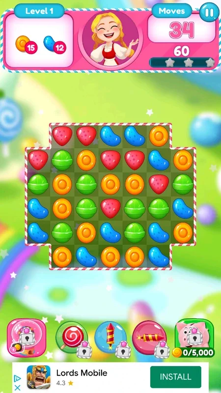 Sweet Candy Bomb for Android - Addictive Puzzle Fun