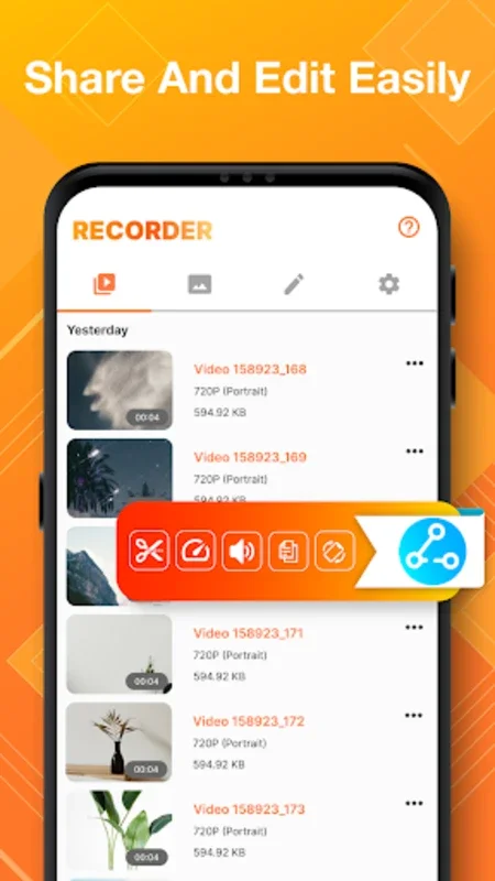 Screen Recorder for Android - High - Quality Recording and Editing