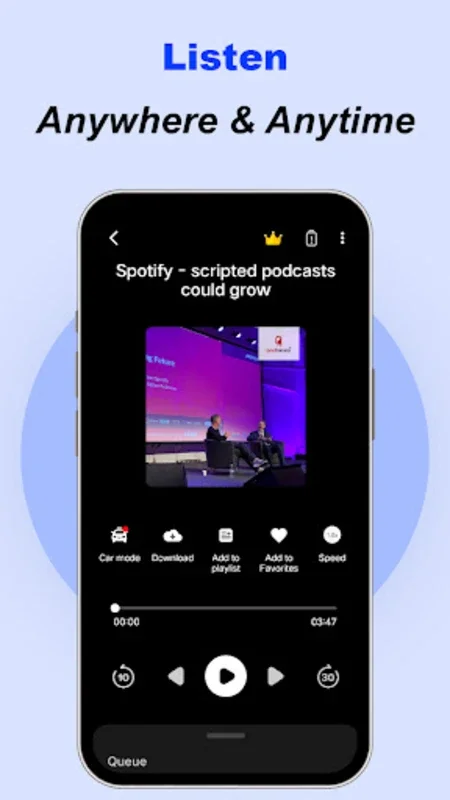 Podcasts Player, Play Radio FM for Android: A World of Audio