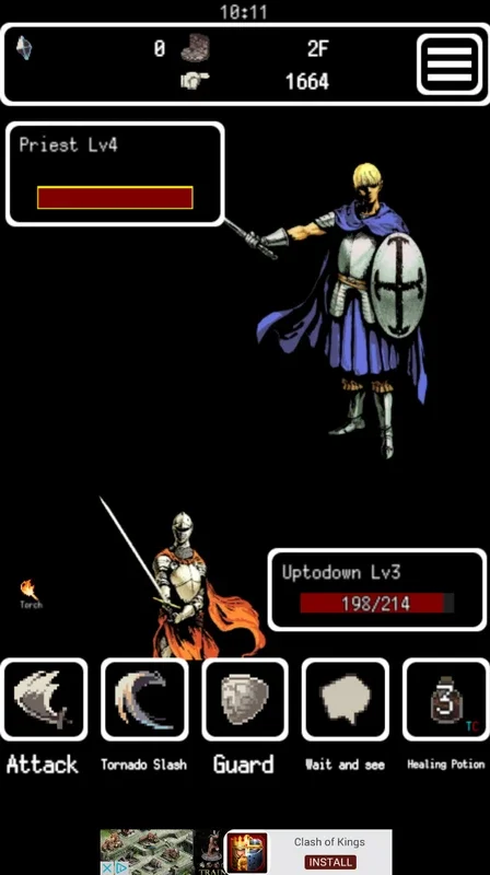 Buriedbornes for Android: Challenging Old-School RPG