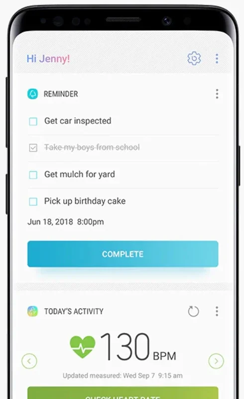 Samsung Reminder for Android - Manage Your Daily Reminders