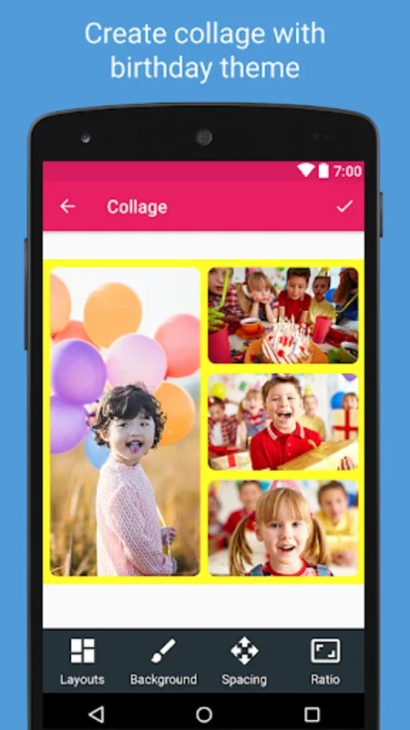 Create Stunning Birthday Photos with Birthday Photo Frames and Coll for Android