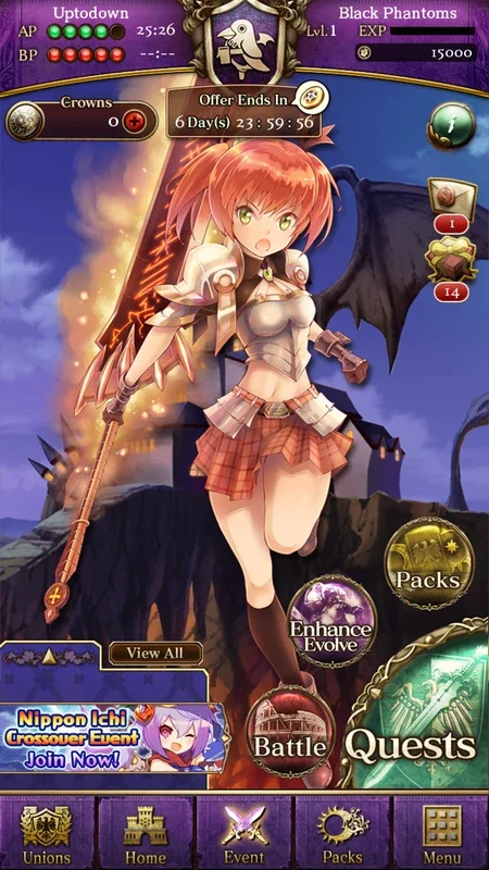 Age of Ishtaria for Android: Recruit Heroes and Battle Enemies